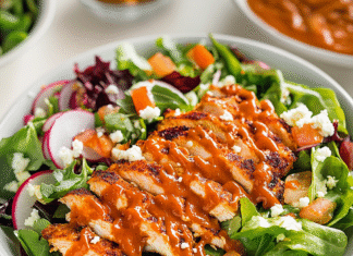 Zesty Buffalo Chicken Salad: A Flavorful Delight Recipe