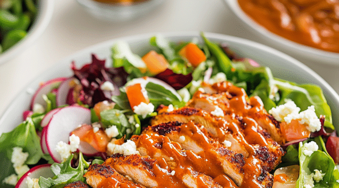 Zesty Buffalo Chicken Salad: A Flavorful Delight Recipe