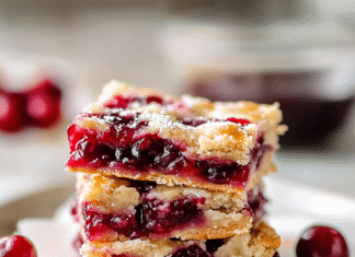 Irresistible Cherry Pie Bars: A Nostalgic Delight