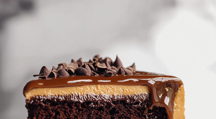 Indulge in Chocolate Caramel Cake: A Divine Delight