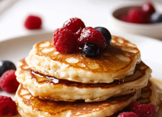 Fluffy Cottage Cheese Pancakes: A Delicious Delight