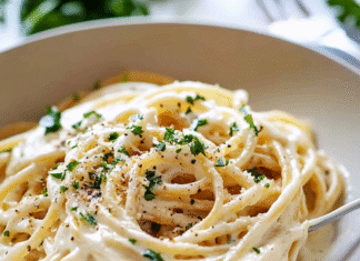 Indulge in Creamy Garlic Pasta: A Cozy Italian Delight