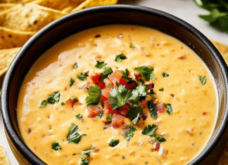 Irresistible Crockpot Queso Dip Recipe for Game Day Fun