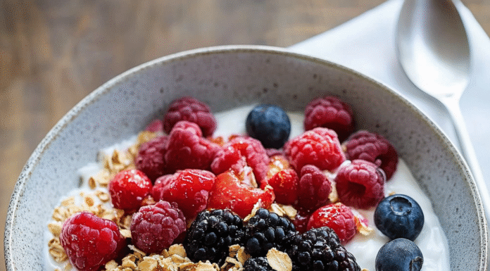 Delicious Greek Yogurt Bowl: A Creamy Morning Delight