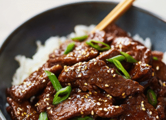 Flavorful Mongolian Beef: A 30-Minute Delight Recipe