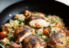 Comforting One Pan Chicken and Rice Recipe for Cozy Nights