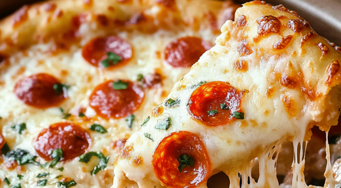 Irresistible Pizza Dip Recipe: Creamy & Cheesy Delight