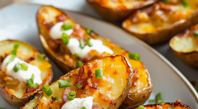 Crispy Cheesy Potato Skins: The Ultimate Appetizer Recipe