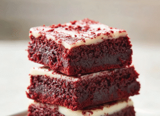 Indulge in Fudgy Red Velvet Brownies – A Heavenly Treat