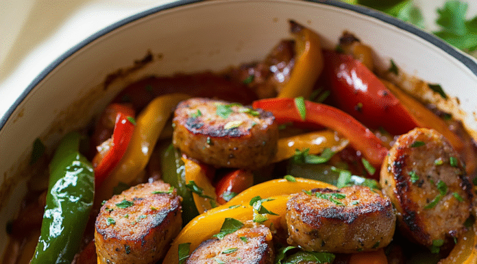 Heavenly Sausage and Peppers: A Flavorful 30-Minute Delight