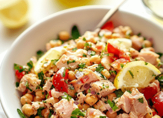 Delicious Chickpea Tuna Salad Recipe for Comforting Meals