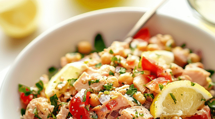 Delicious Chickpea Tuna Salad Recipe for Comforting Meals