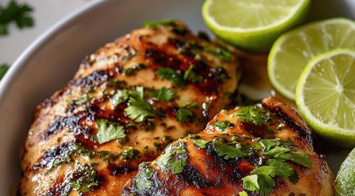 Zesty Cilantro Lime Chicken Recipe for Summer Flavor
