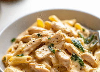 Irresistible Creamy Chicken Pasta Recipe for Cozy Nights