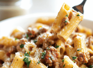 Irresistible Creamy Sausage Pasta Recipe in 30 Minutes