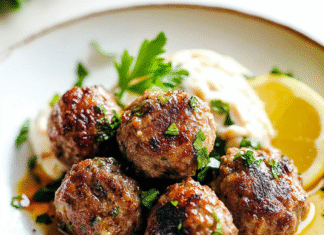 Irresistible Greek Meatballs: Flavor-Packed Delight