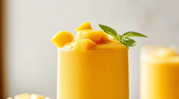 Refreshing Mango Smoothie Recipe – Tropical Bliss in a Glass