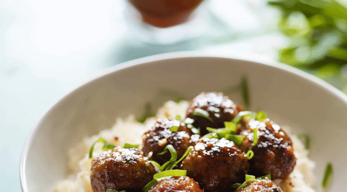 Savory Meatballs and Rice: A Comforting Family Recipe
