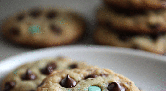 Irresistible Mint Chocolate Chip Cookies Recipe Delight