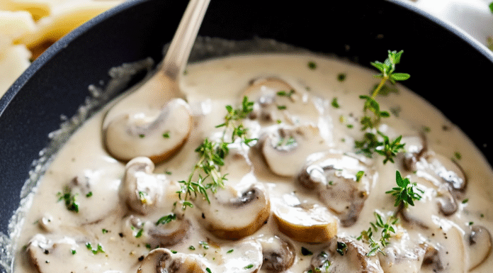 Creamy Mushroom Cream Sauce Recipe for Cozy Nights