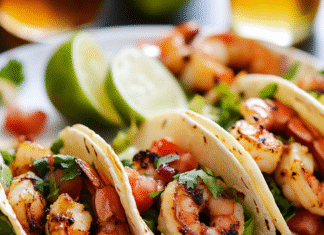 Delicious Shrimp Tacos: A Flavorful Fiesta in 30 Minutes
